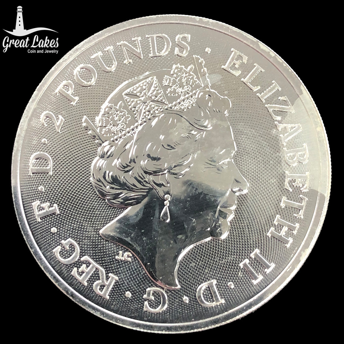 2018 Year of the Dog 1 oz Silver Coin (Secondary Market)