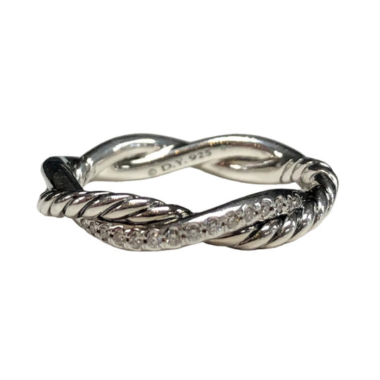David Yurman Petite Infinity Ring With Diamonds