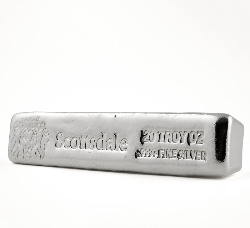Scottsdale Mint CL20 20 oz Silver Bar (Secondary Market)