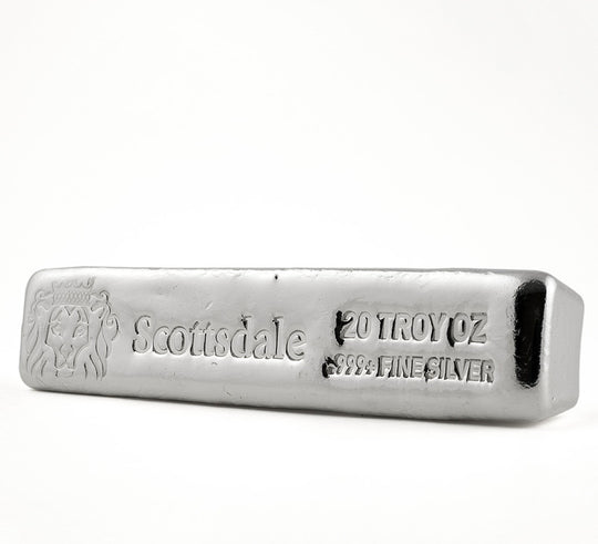 Scottsdale Mint CL20 20 oz Silver Bar (Secondary Market)