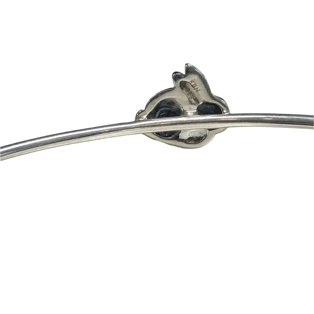 Silver Bunny Bangle