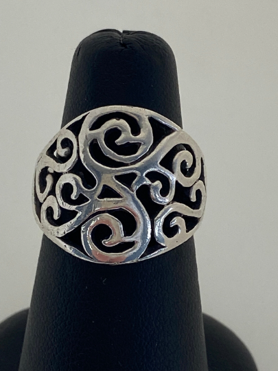 Sterling Silver Filigree Ring