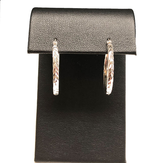 Silver Hoop Earrings