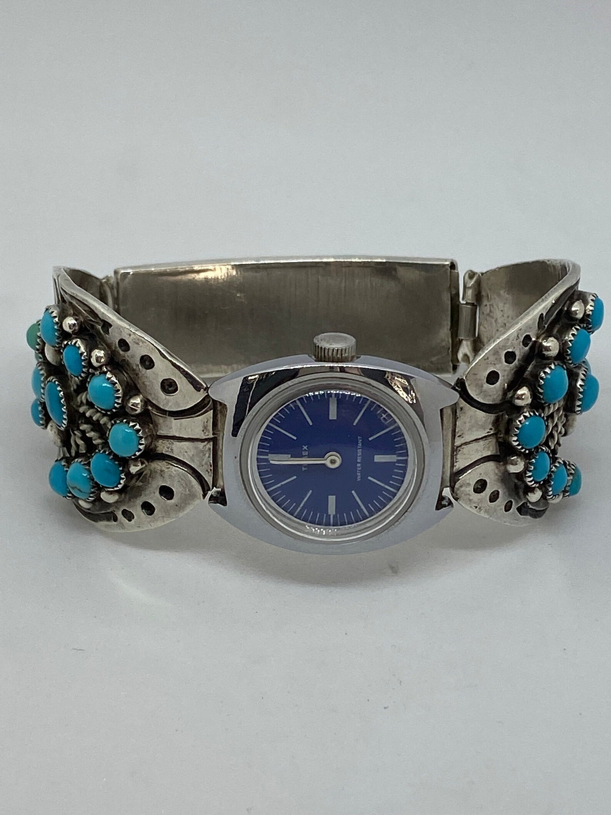 Native American Ahasteen Sterling Silver Watch