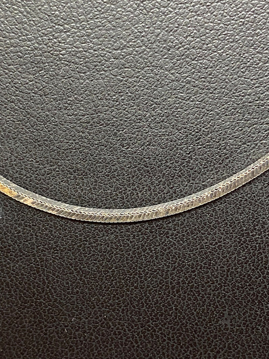 Italian Sterling Silver Snake Box Chain