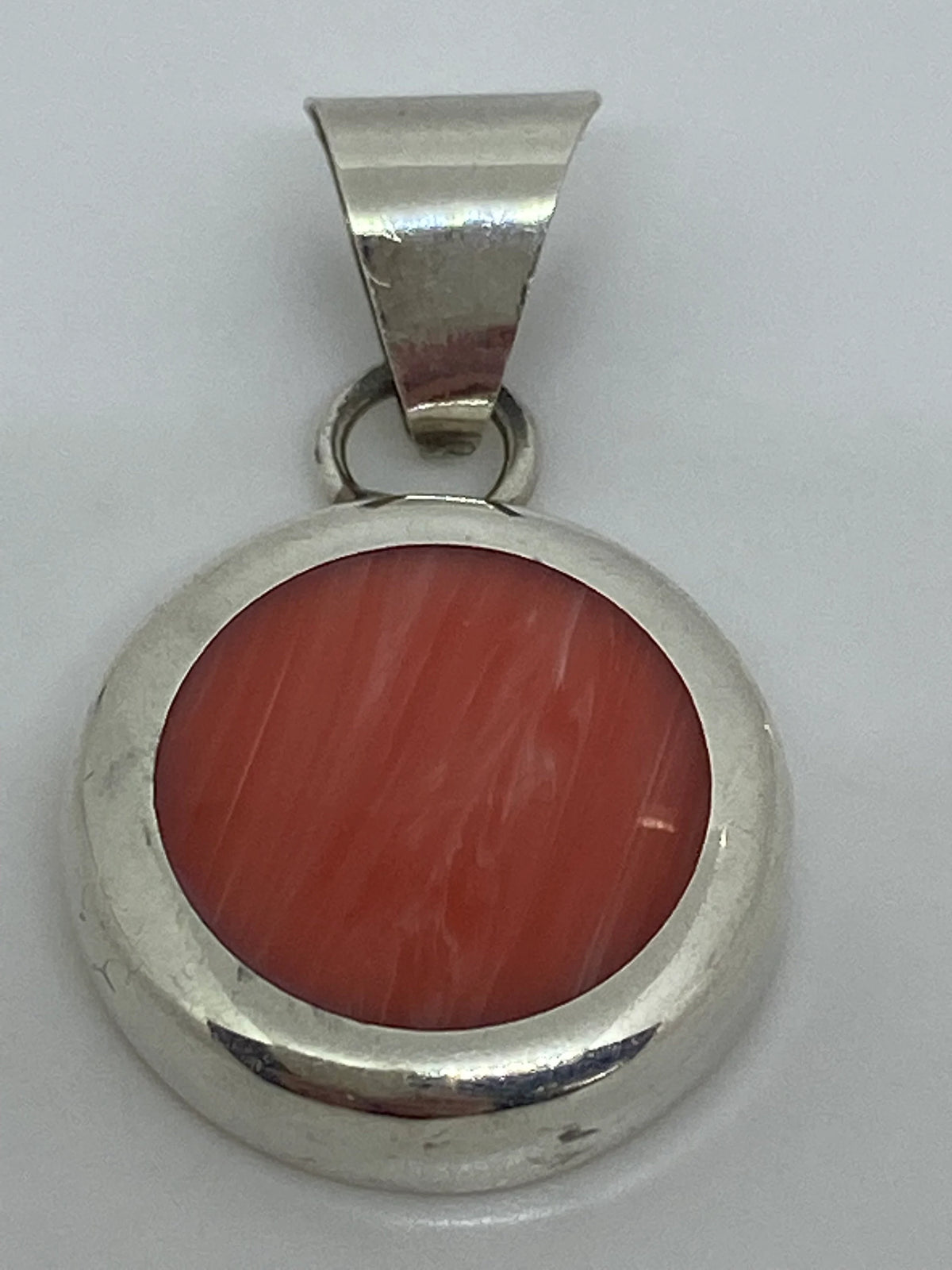 Sterling Silver and Agate Pendant
