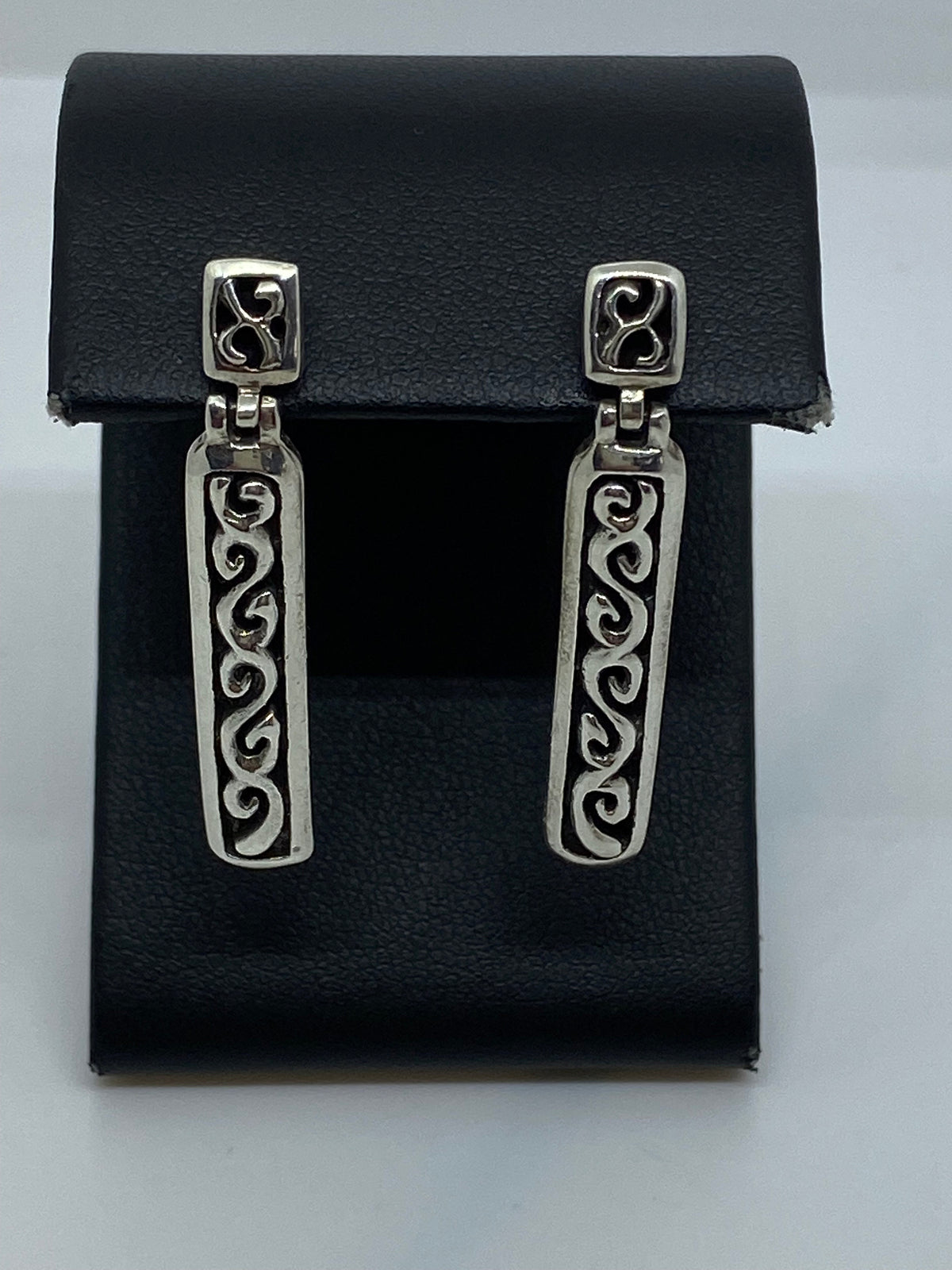 Sterling Silver Filigree Dangle Earrings