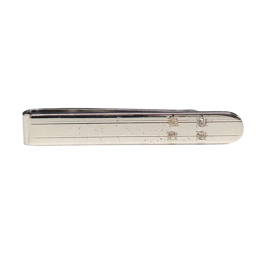 Swank Silver Tie Clip