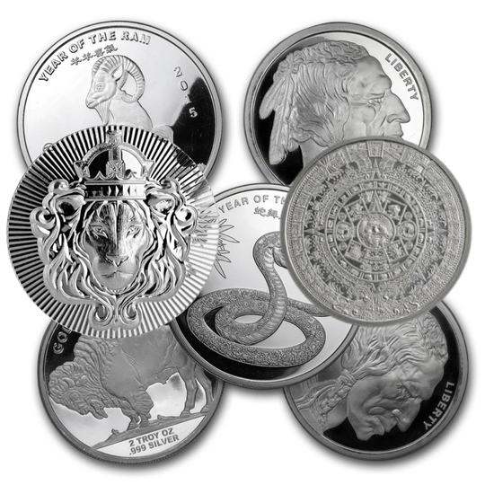Generic 2 oz Silver Round (Secondary) (Random)