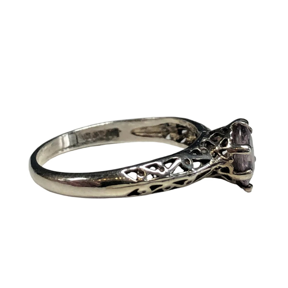 Silver & Topaz Ring