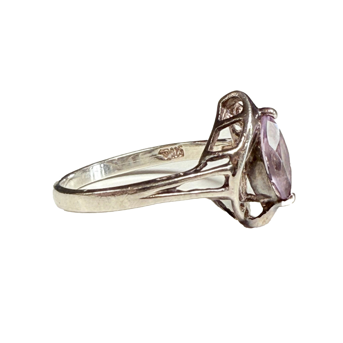Silver & Amethyst Ring