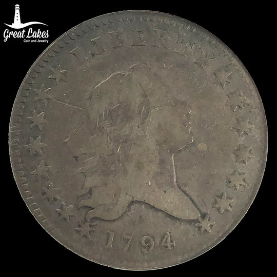 1794 Flowing Hair Half Dollar NGC F15