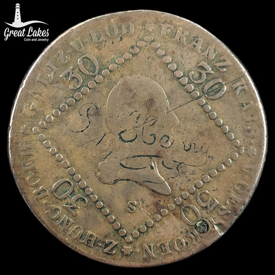 1807-S Austrian 30 Kreuzer