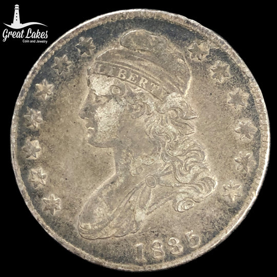1835 Bust Half Dollar (VF)