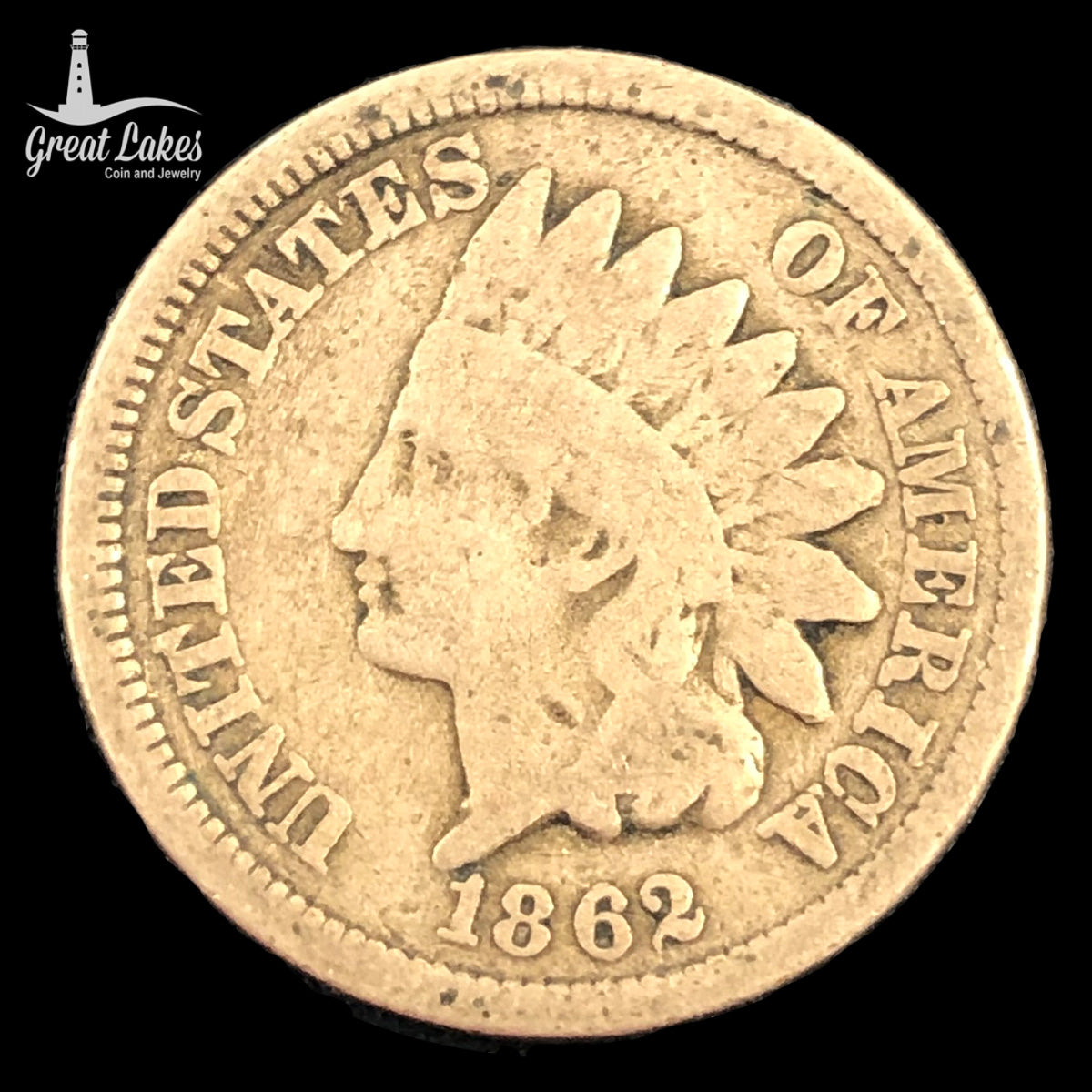 1862 Copper Nickel Indian Cent (G)