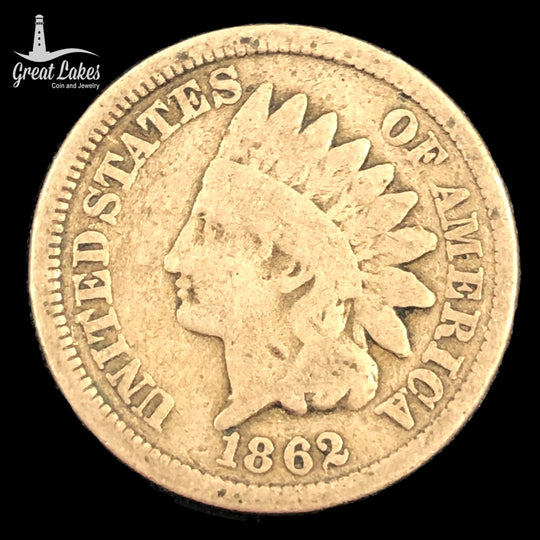 1862 Copper Nickel Indian Cent (G)