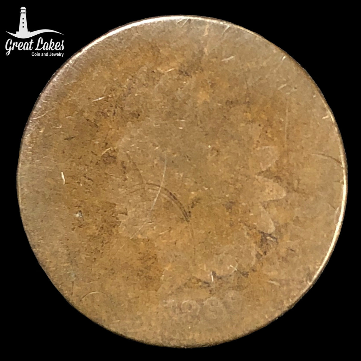 1866 Indian Head Cent (AG)