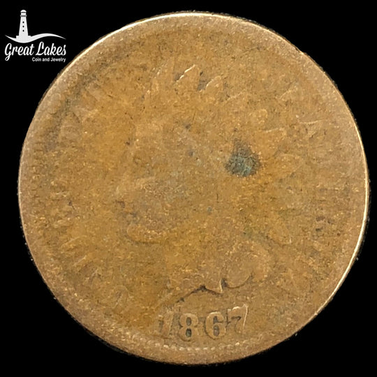 1867 Indian Head Cent (G)