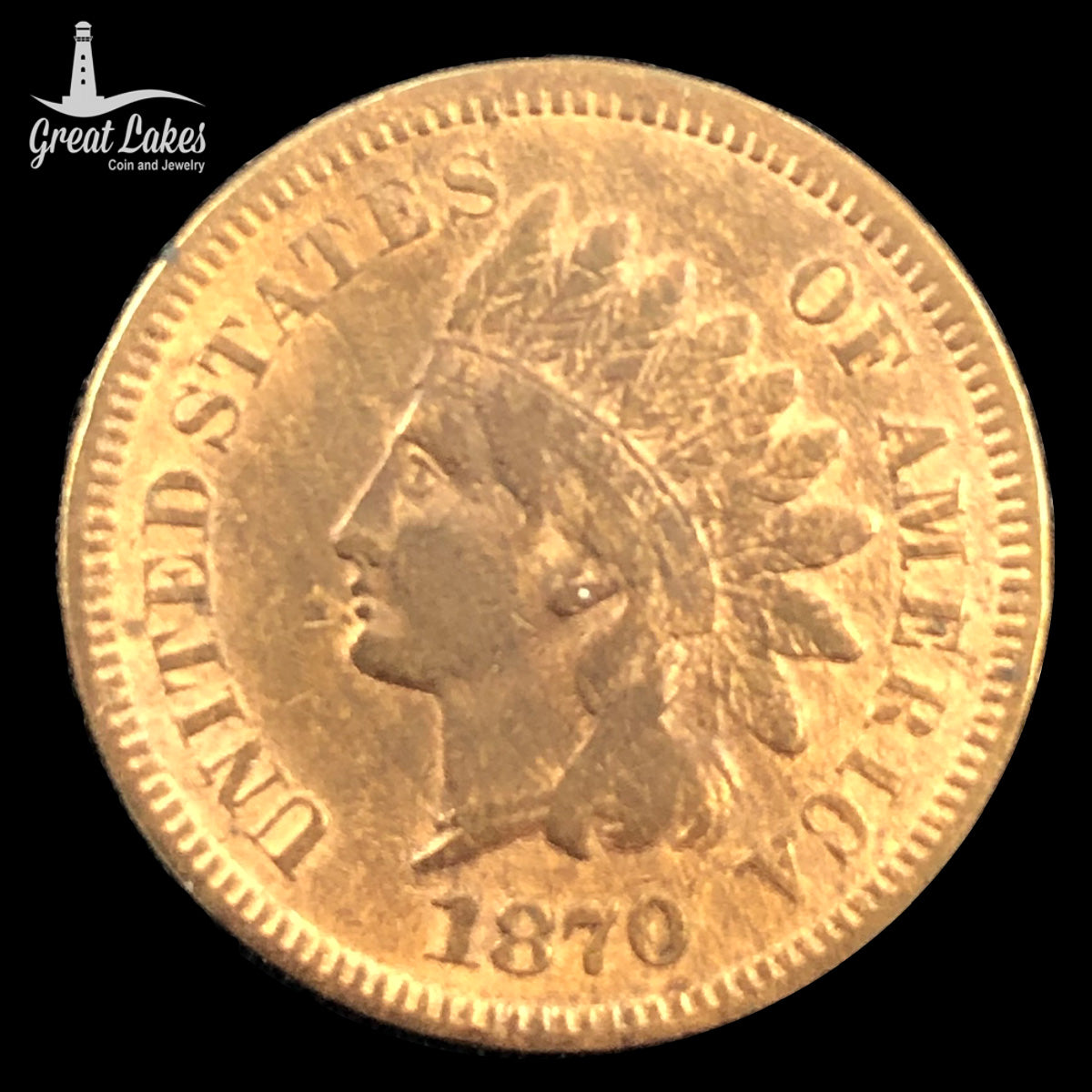 1870 Indian Head Cent (F)