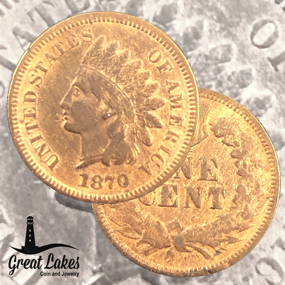 1870 Indian Head Cent (F)