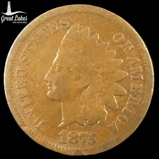 1875 Indian Head Cent (G)
