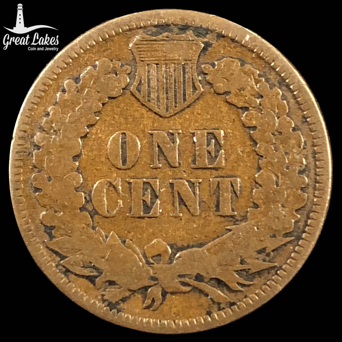 1876 Indian Head Cent (G)