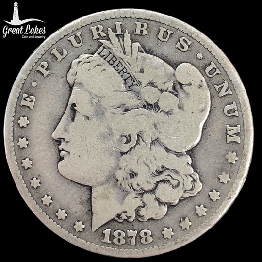 1878-CC Morgan Silver Dollar (G)