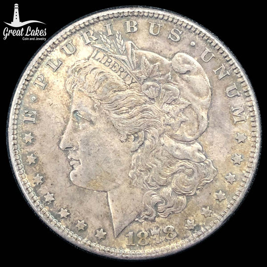 1878-S Morgan Silver Dollar Toned (BU)