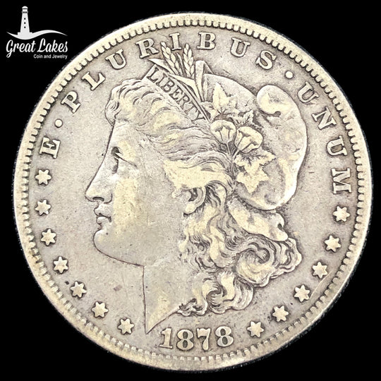 1878-S Morgan Silver Dollar (VF)