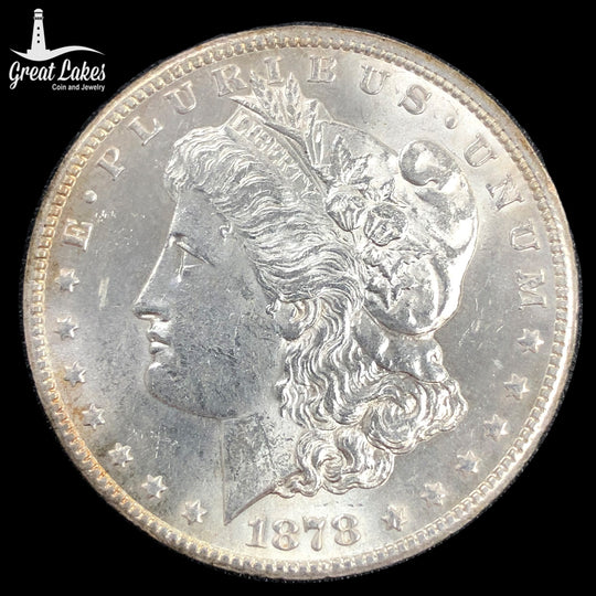 1878-S Morgan Silver Dollar (AU / BU)