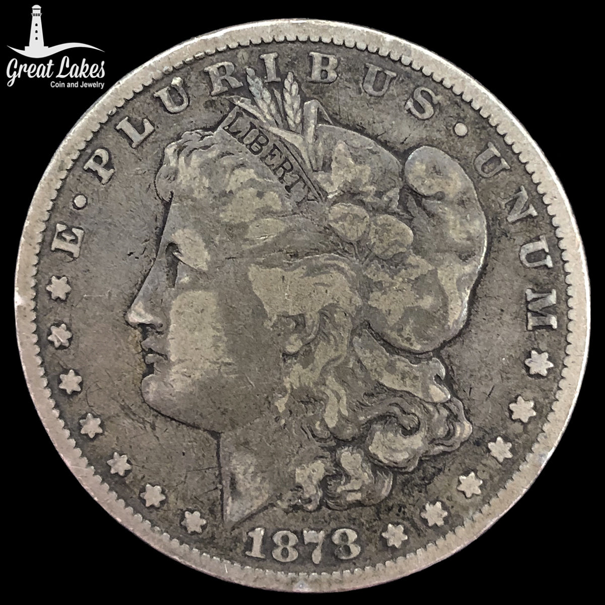 1878 7/8 Tail Feather Morgan Silver Dollar (VG)