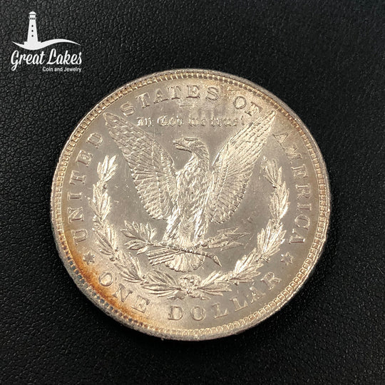 1878 8 Tailfeather Morgan Silver Dollar (BU)