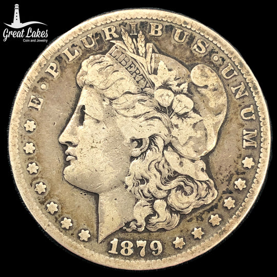 1879-CC Morgan Silver Dollar (VF)
