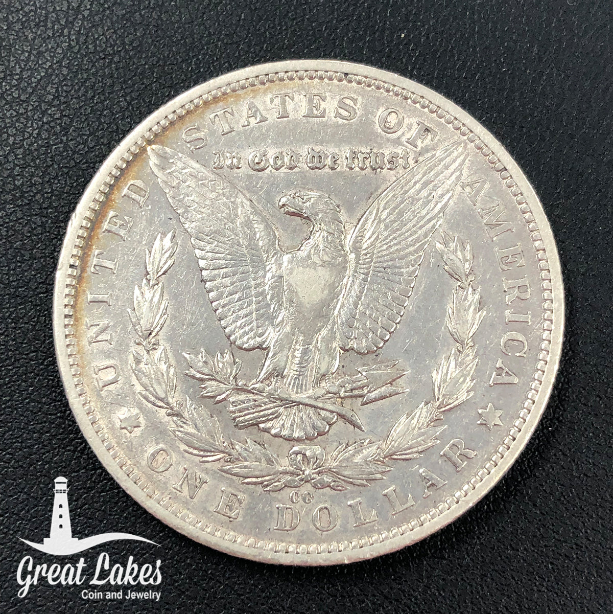 1879-CC Morgan Silver Dollar Clear CC (XF) (Cleaned)