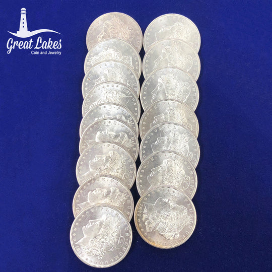 Lot of 16 1879-S Morgan Silver Dollar (BU)