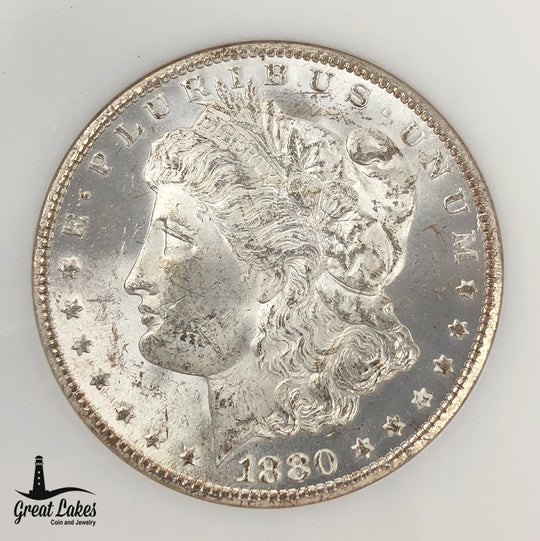 1880-CC Morgan Silver Dollar NGC MS63