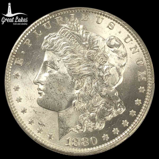 1880-O Morgan Silver Dollar PCGS MS62