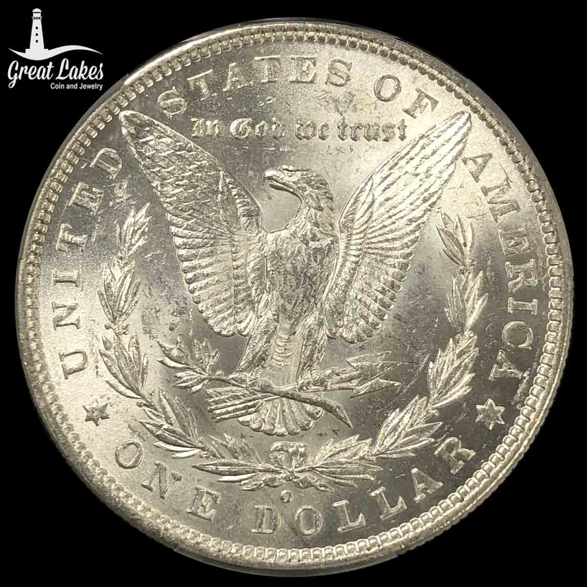 1880-O Morgan Silver Dollar PCGS MS62