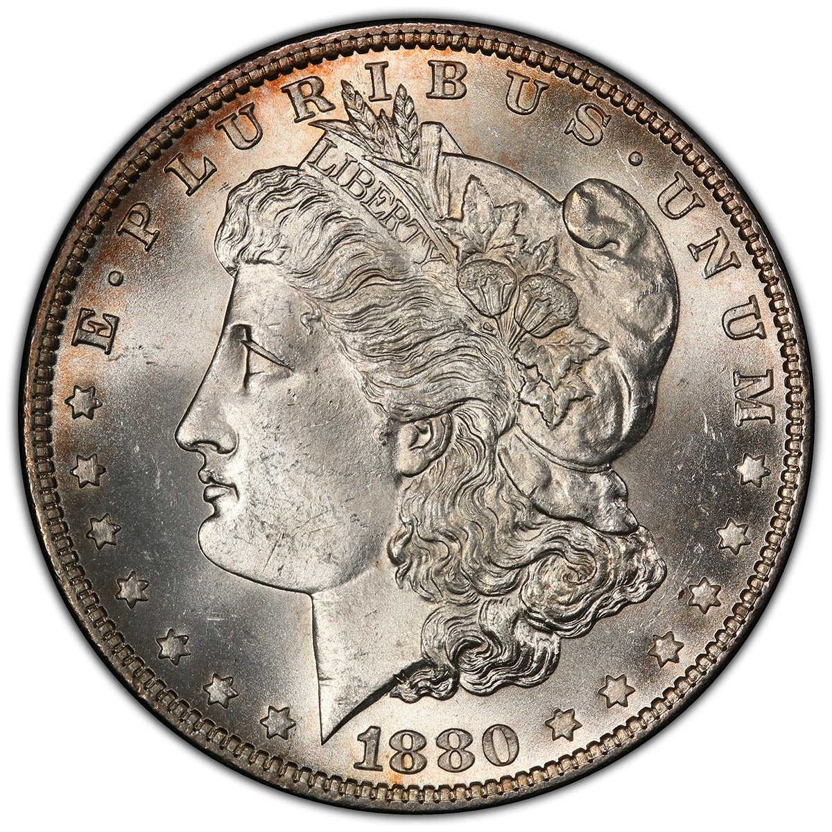 1880-O Morgan Silver Dollar PCGS MS64 CAC