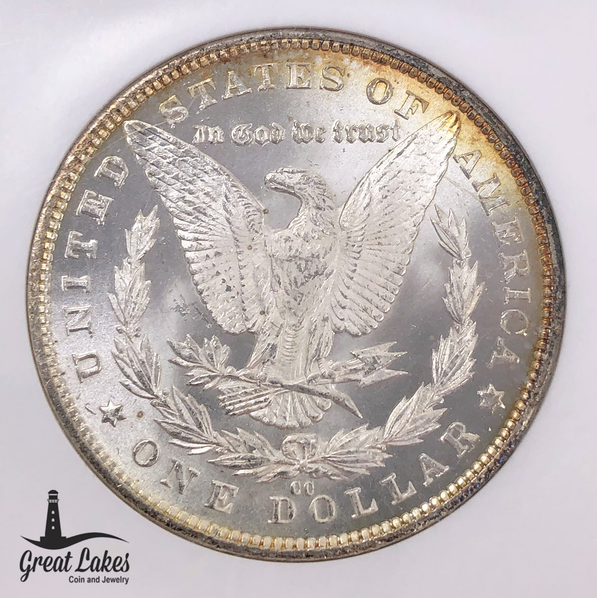 1881-CC Morgan Silver Dollar NGC MS65