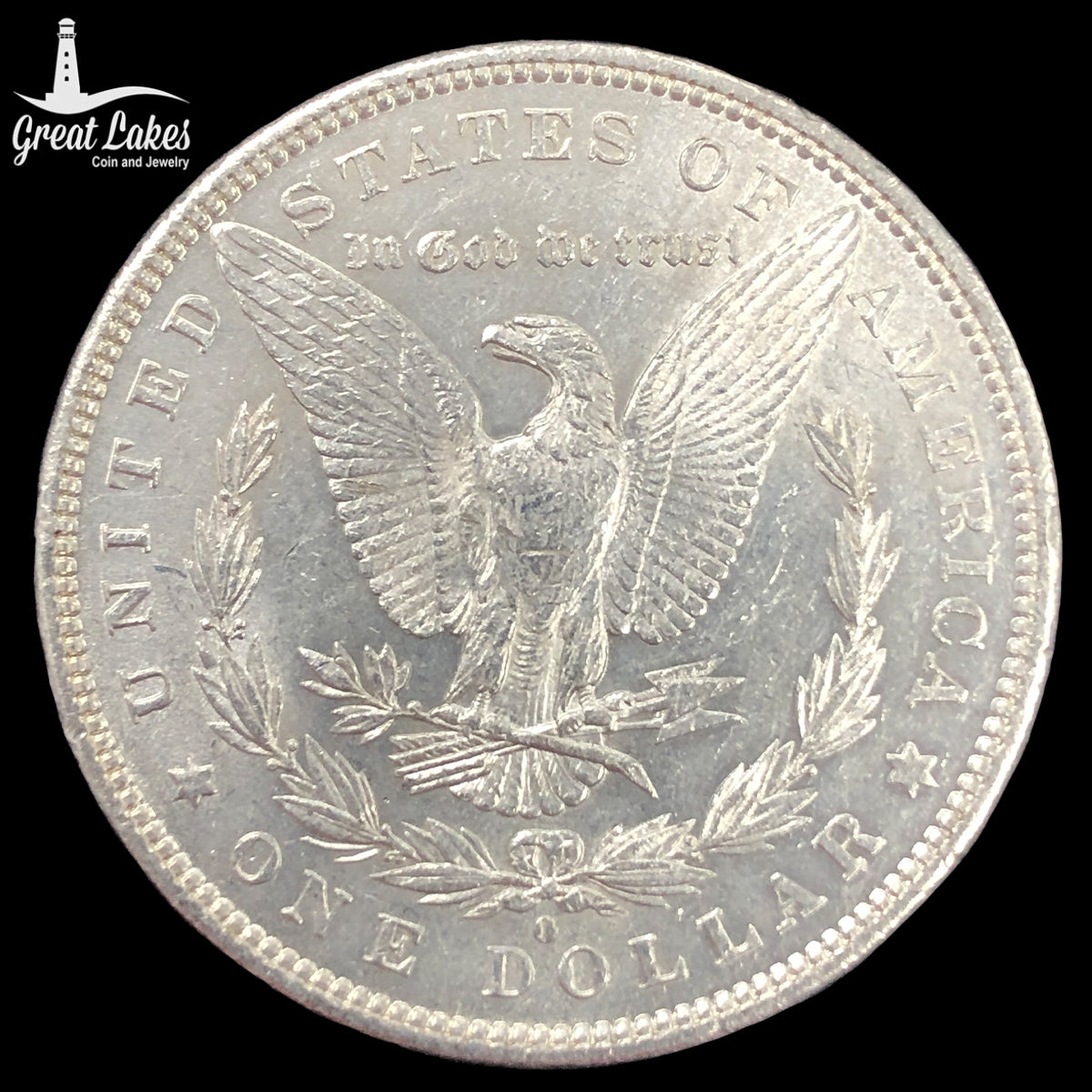 1881-O Morgan Silver Dollar (AU) (Cleaned)