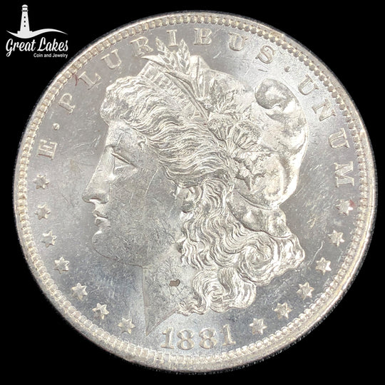 1881-O Morgan Silver Dollar (AU)