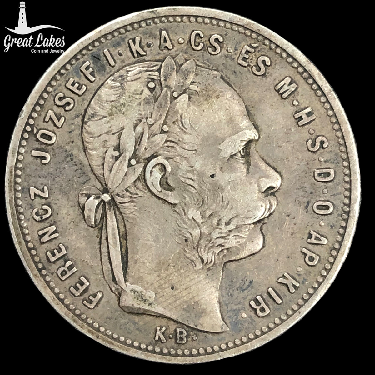 1881 KB Hungarian Forint (F)