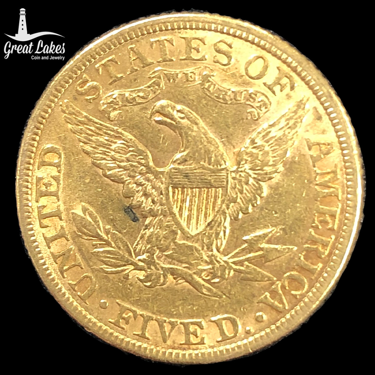 1881 $5 Liberty Gold Half Eagle Eagle (Low Premium)