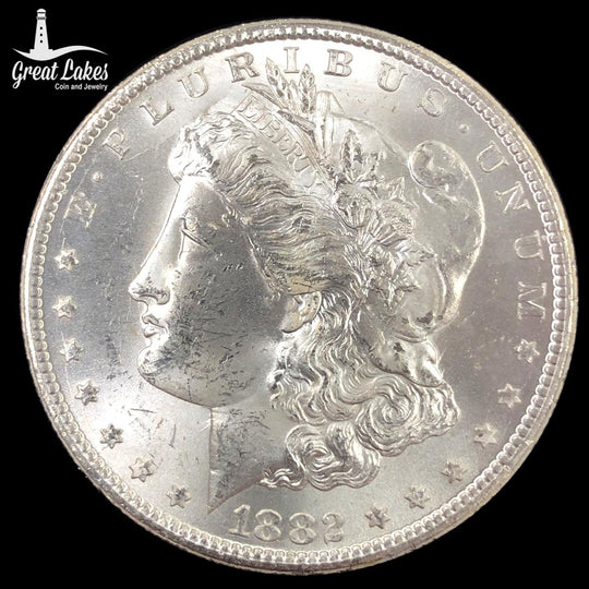1882-CC Morgan Silver Dollar GSA (Lens Only)