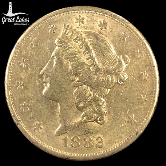 1882-S $20 Liberty Gold Double Eagle (Low Premium)