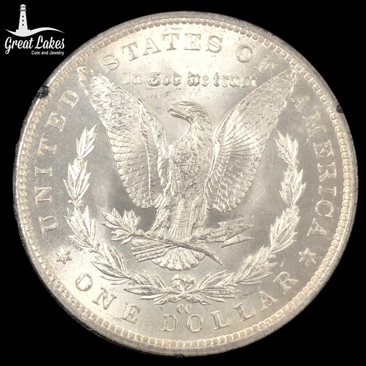 1883-CC Morgan Silver Dollar GSA (Lens Only)