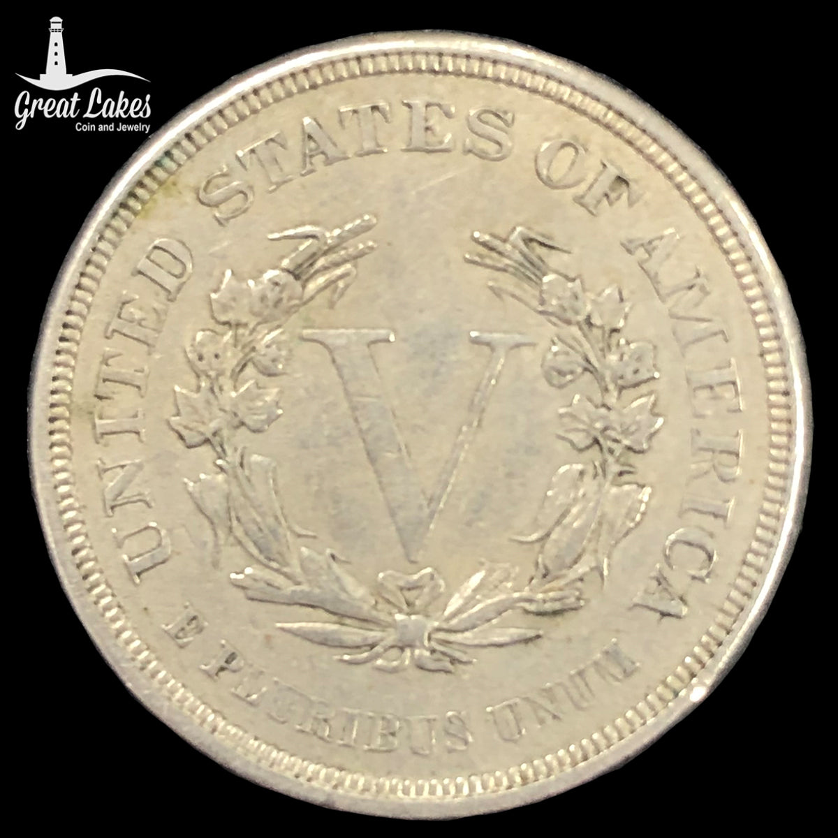1883 No Cents Liberty Head Nickel (XF)