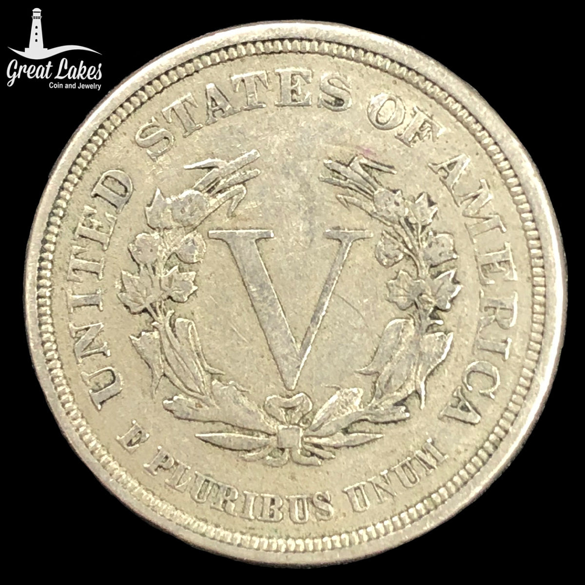 1883 No Cents Liberty “V” Nickel (XF)