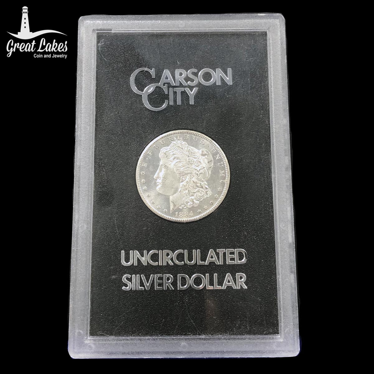 1884-CC Morgan Silver Dollar GSA (Lens Only)